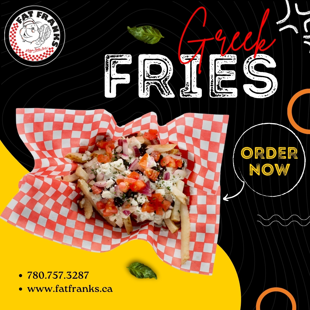 Enjoy fresh and crispy Greek Fries